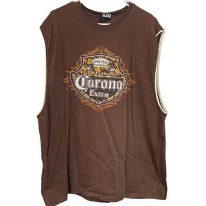 Vintage Corona Sleeveless Tee Shirt